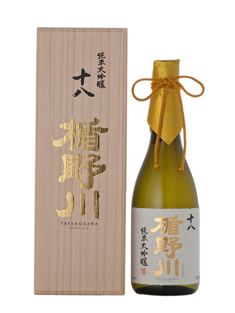 楯野川 中取り山田錦十八 純米大吟醸 720ml