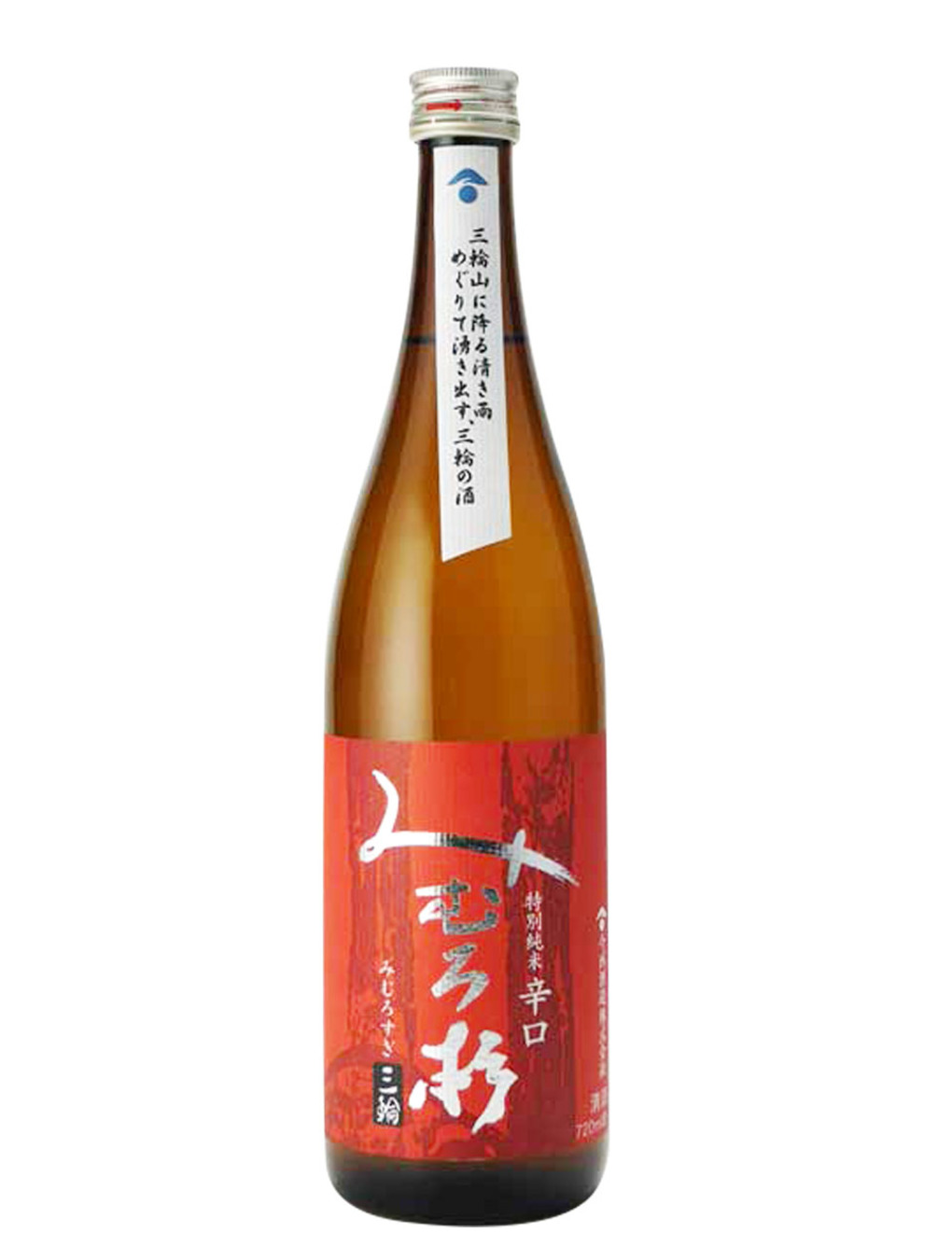 三諸杉 露葉風 辛口特別純米酒 720/1800ml